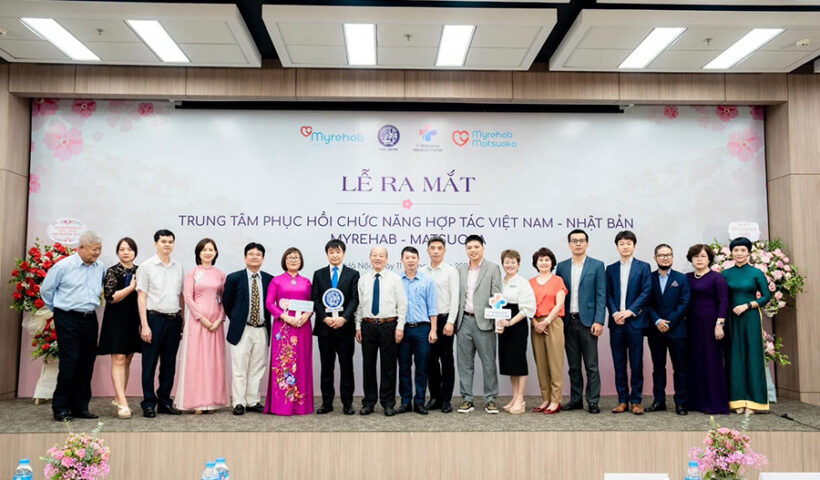 Myrehab Matsuoka Rehabilitation Center誕生セレモニーがベトナム最大手のメディアに紹介されました。